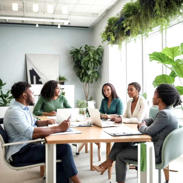 جلسة تأمل في بيئة هادئة